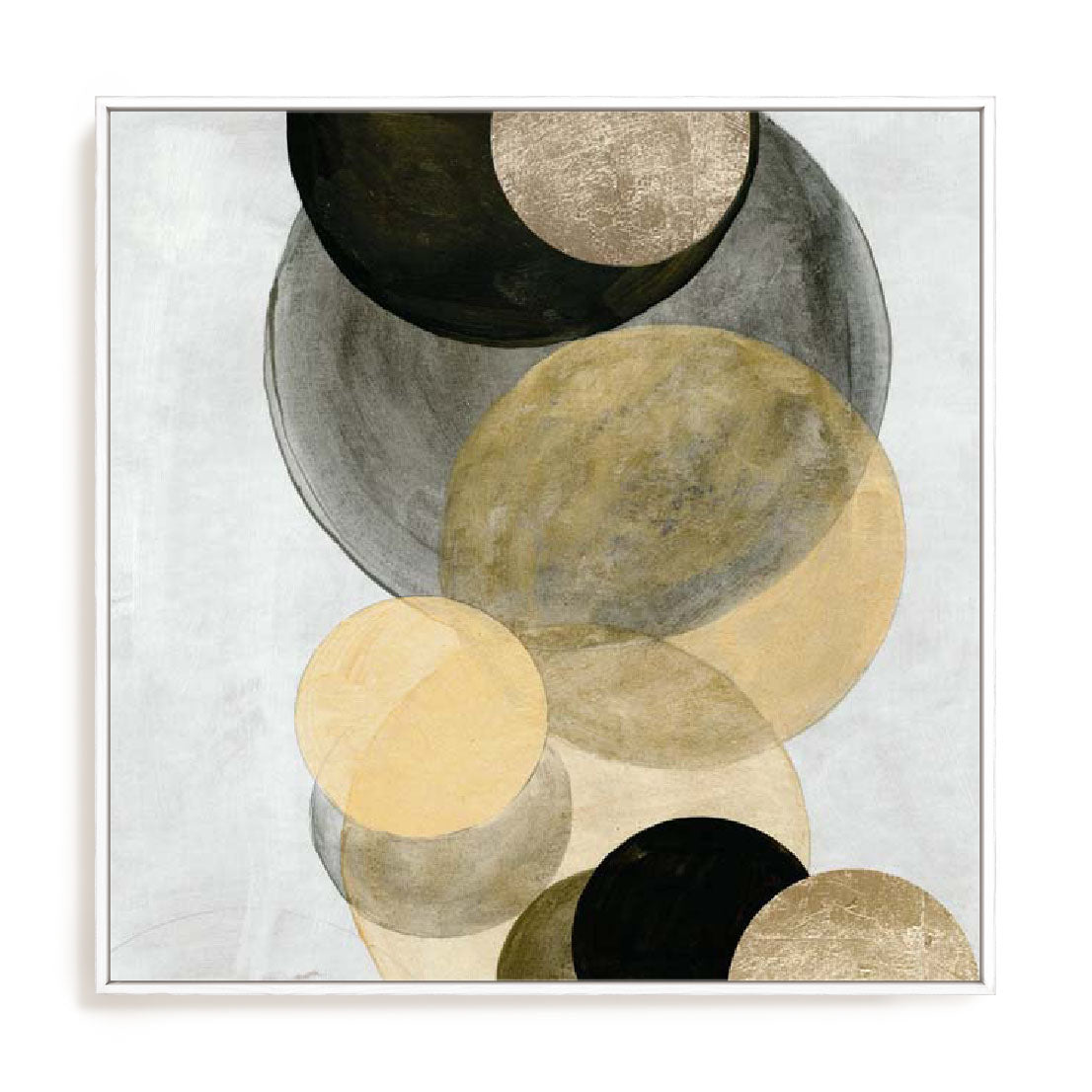 Gold Circles II Wall Art