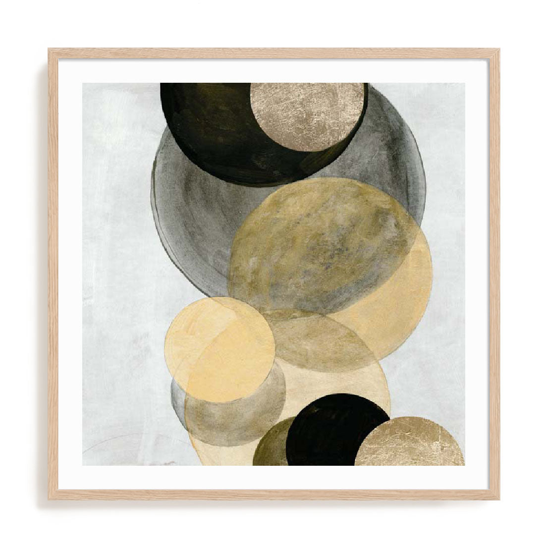 Gold Circles II Wall Art