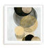 Gold Circles II Wall Art #oran_white-white-border