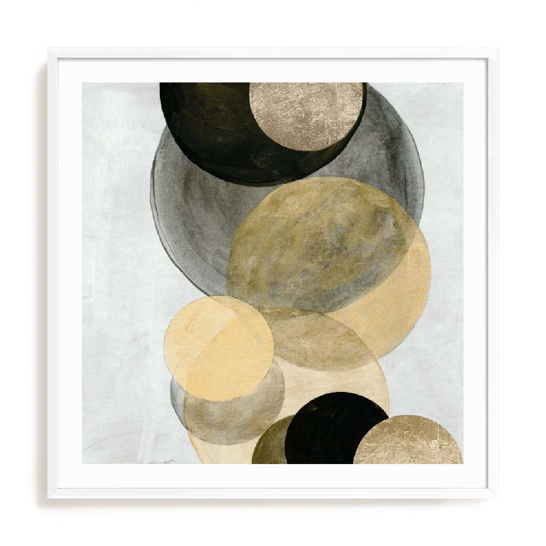 Gold Circles II Wall Art