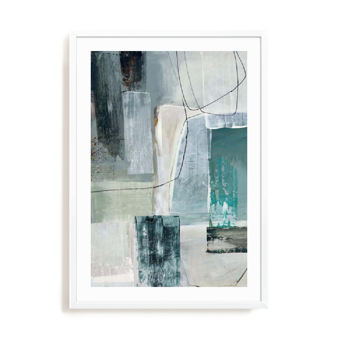 Metamorphosis Blue I Wall Art
