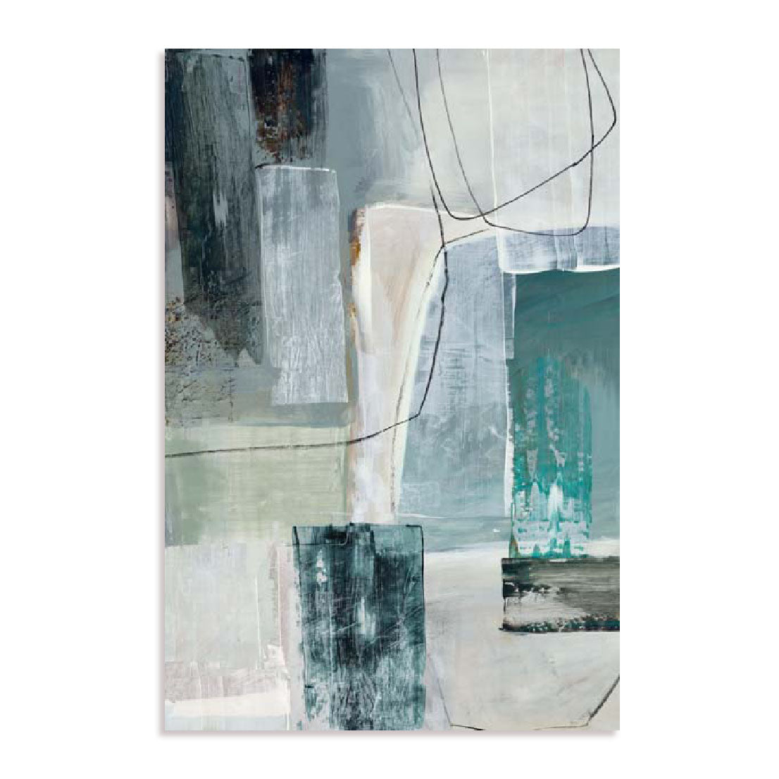 Metamorphosis Blue I Wall Art