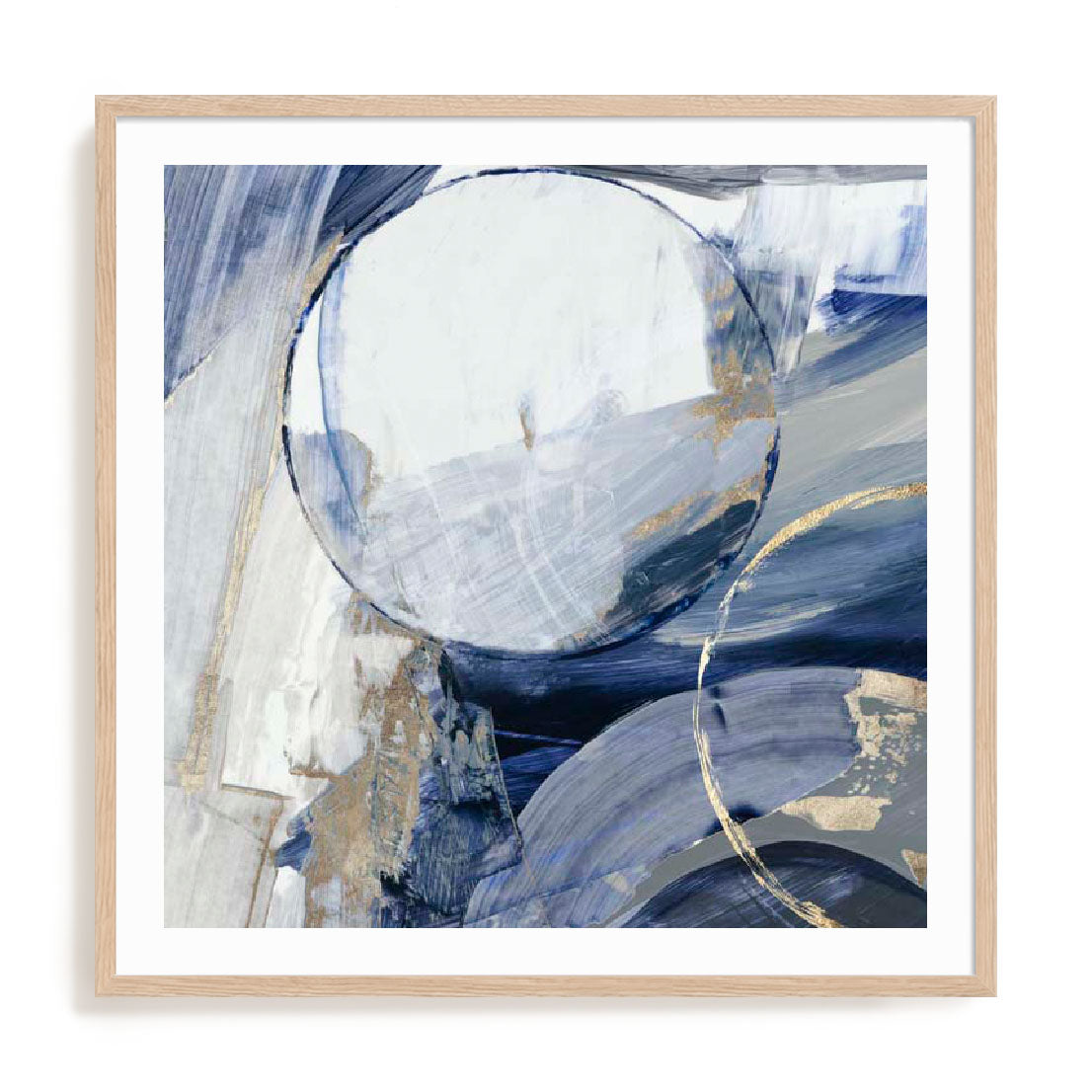 Blue Halo I Wall Art