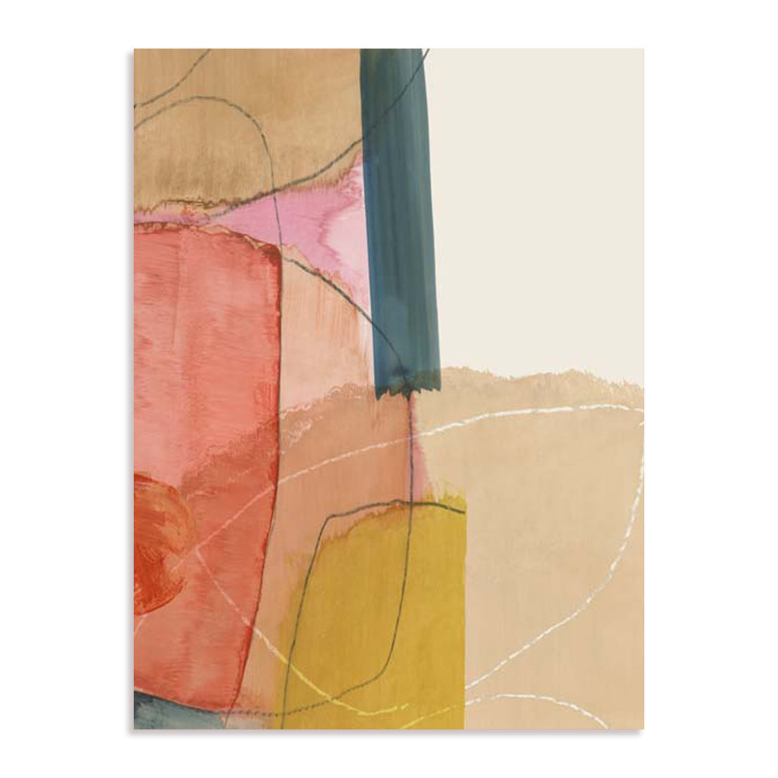 Bright Paper I Wall Art