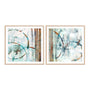 Sea Foam I and II Wall Art