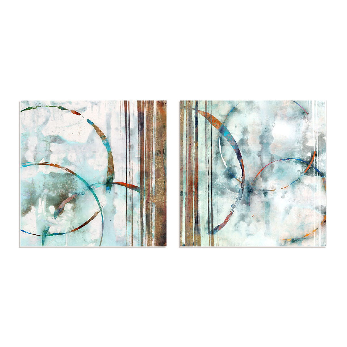 Sea Foam I and II Wall Art