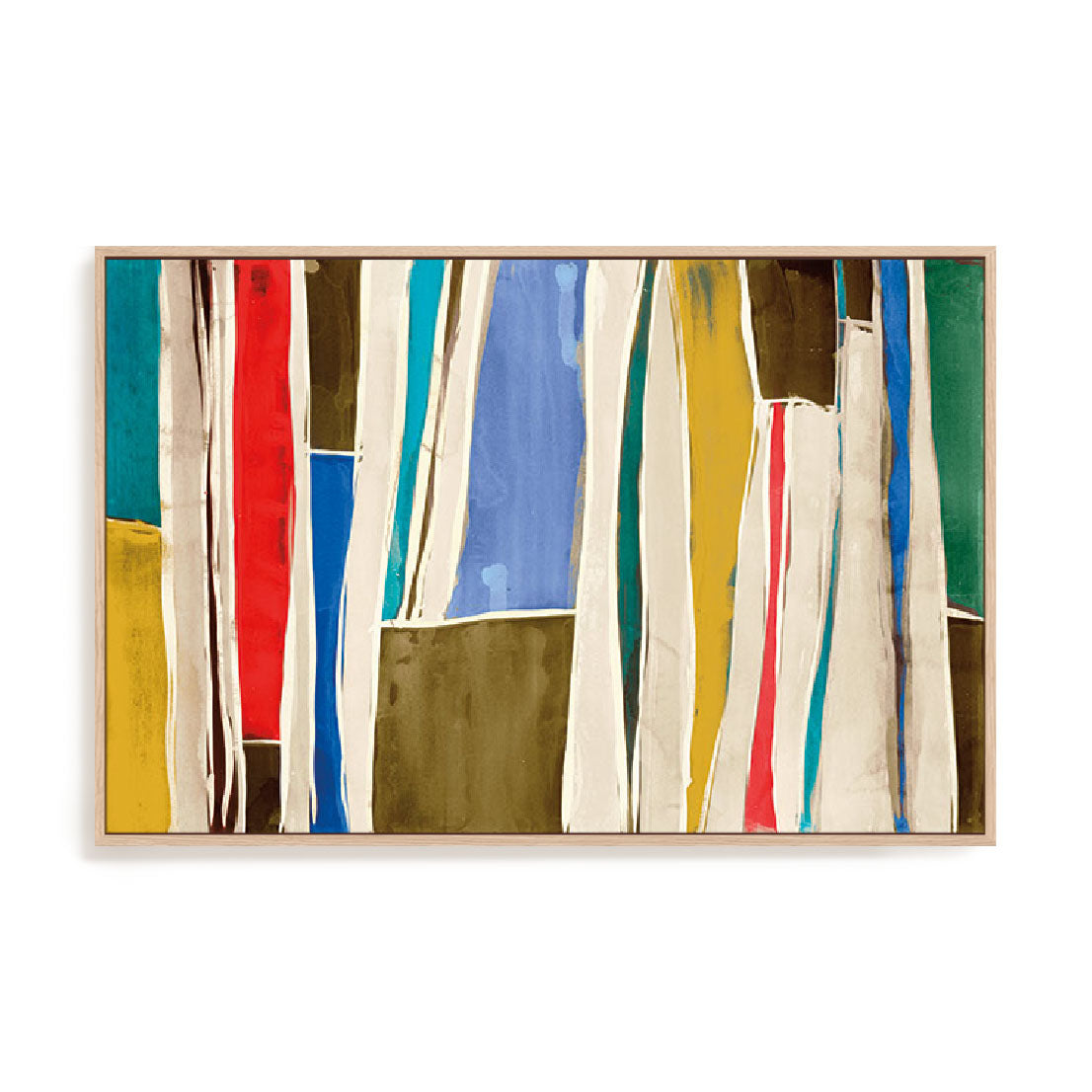 Striped Flat I Wall Art