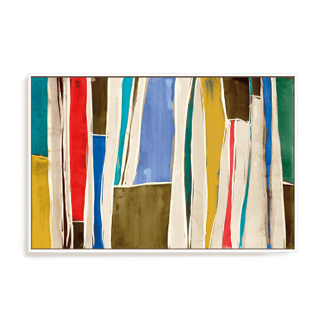 Striped Flat I Wall Art