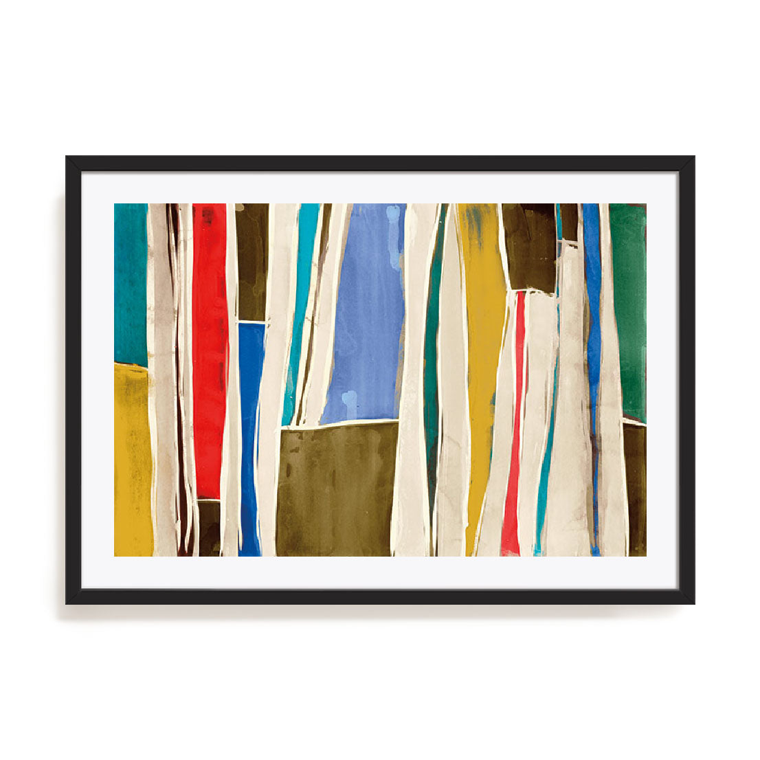 Striped Flat I Wall Art