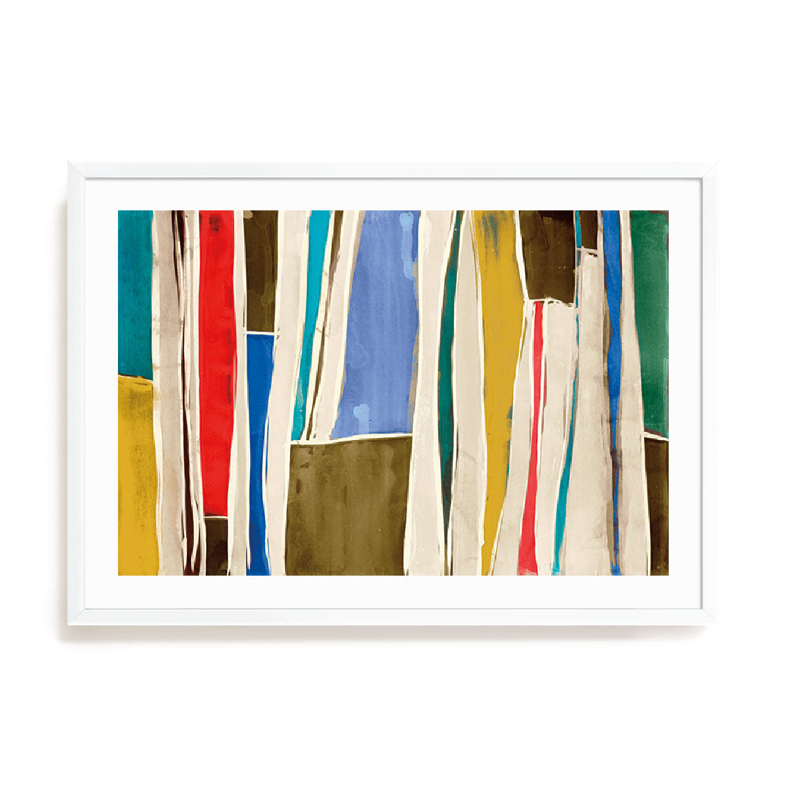 Striped Flat I Wall Art