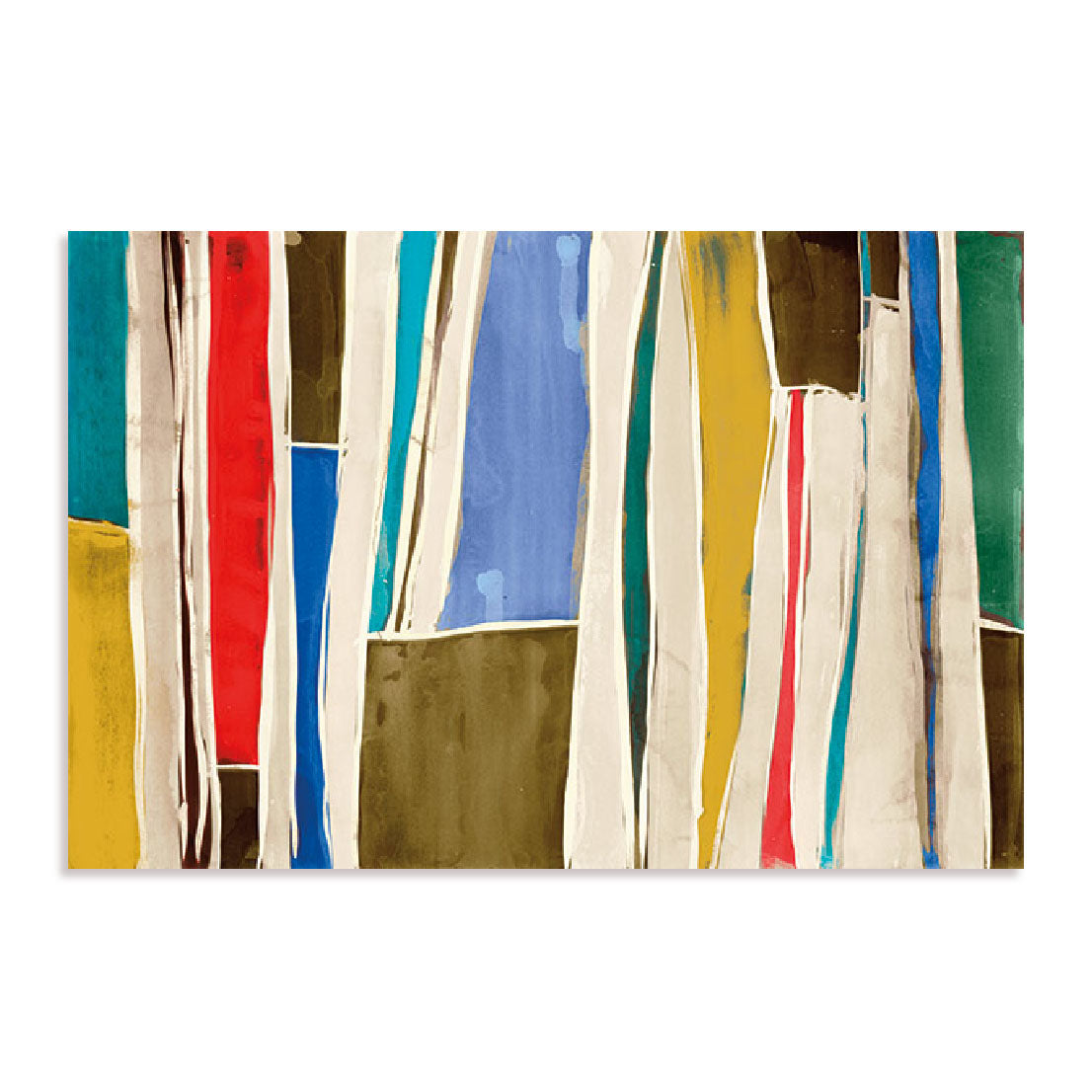 Striped Flat I Wall Art