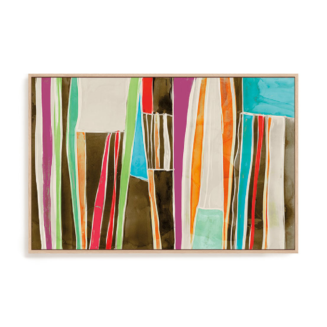 Striped Flat II Wall Art