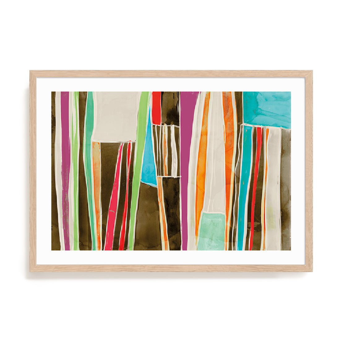 Striped Flat II Wall Art