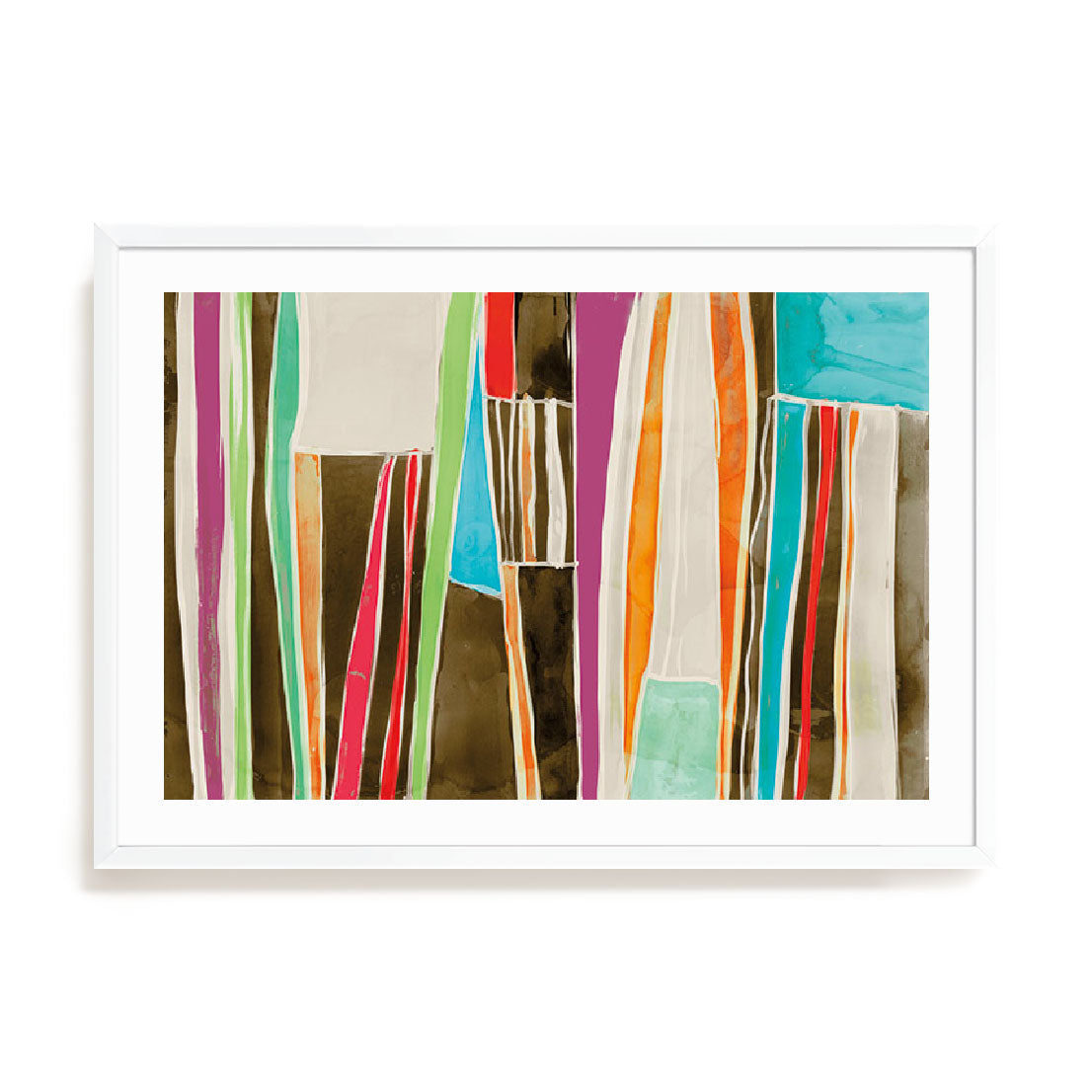Striped Flat II Wall Art