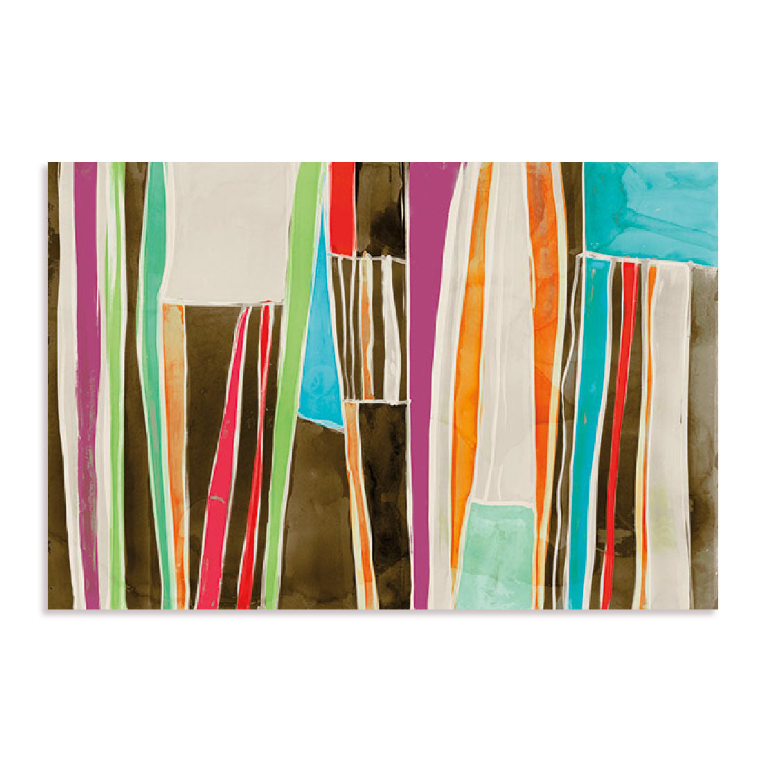 Striped Flat II Wall Art