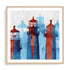 Lighthouse I Wall Art #oran_natural-white-border