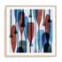 Paddles I Wall Art #oran_natural-white-border