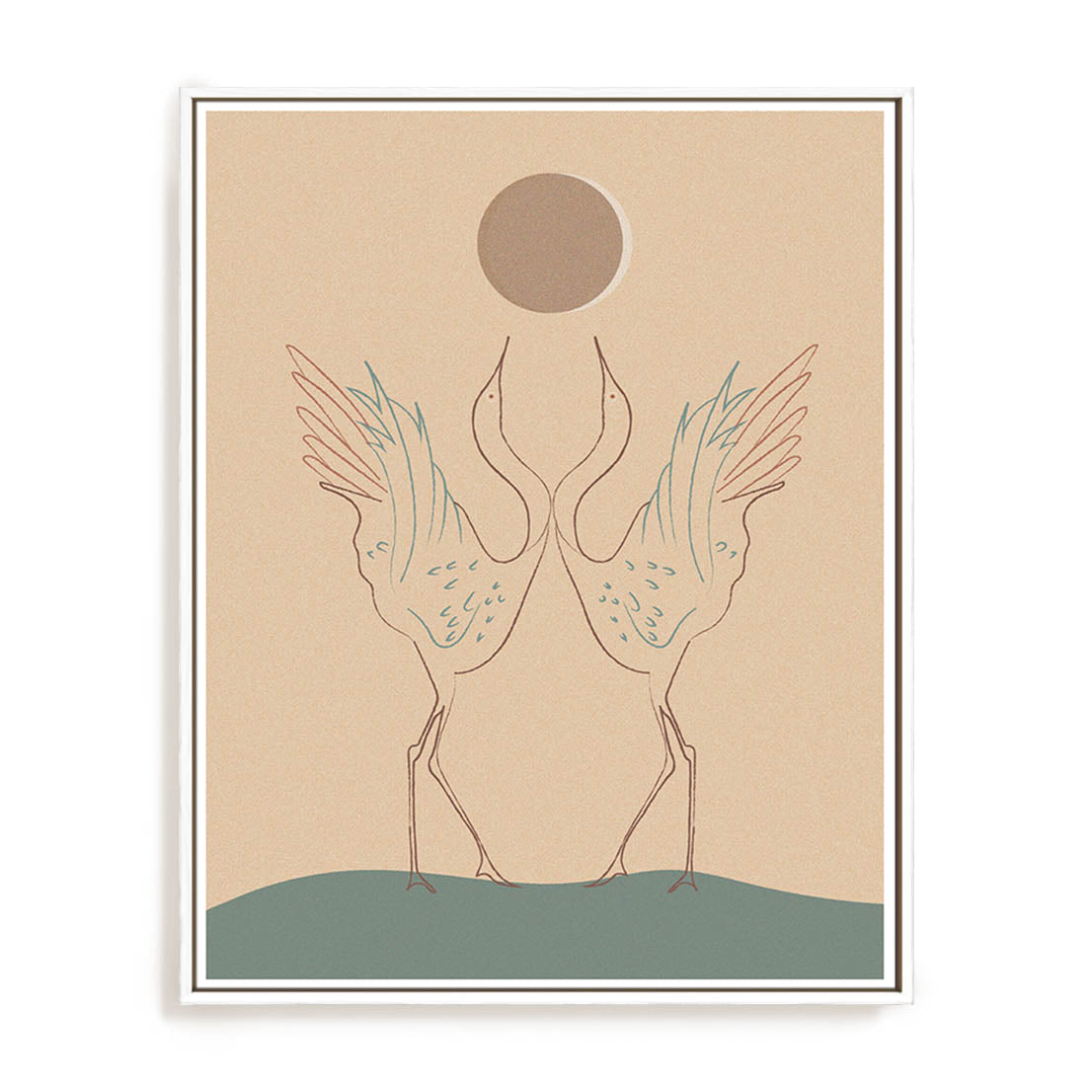 Full Moon Dancing Wall Art