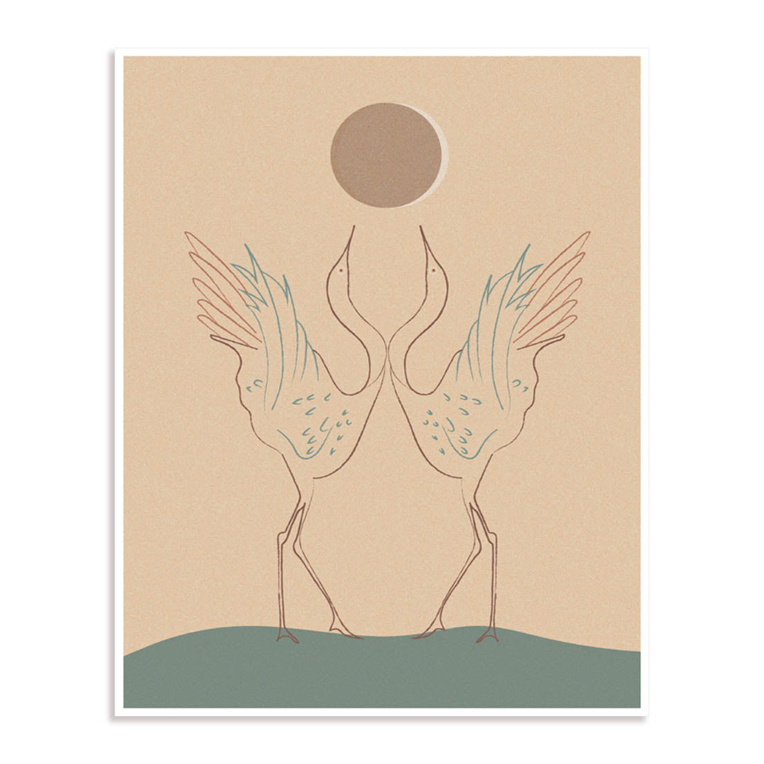 Full Moon Dancing Wall Art