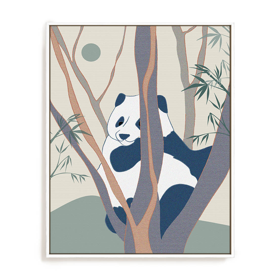 Restful Panda Wall Art