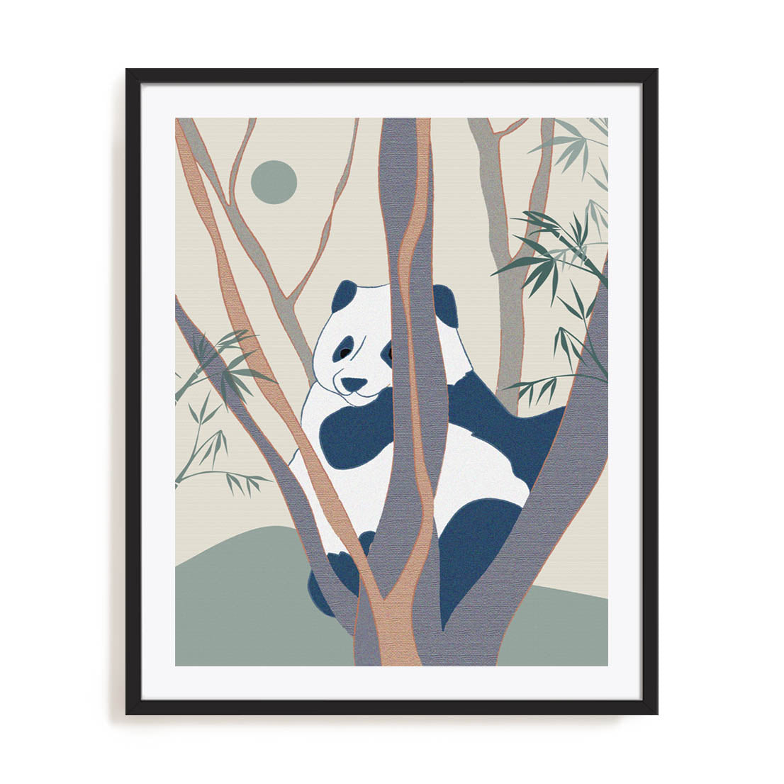 Restful Panda Wall Art