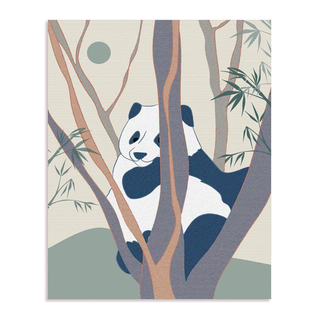 Restful Panda Wall Art