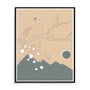 Peacock Horizon Wall Art