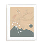 Peacock Horizon Wall Art