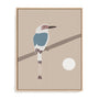 A Bird And The Moon Wall Art