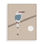 A Bird And The Moon Wall Art