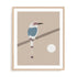 A Bird And The Moon Wall Art