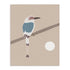 A Bird And The Moon Wall Art
