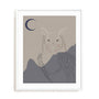 Owl In The Night Wall Art