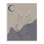 Owl In The Night Wall Art