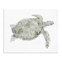 Green Swimming Sea Turtle Wall Art