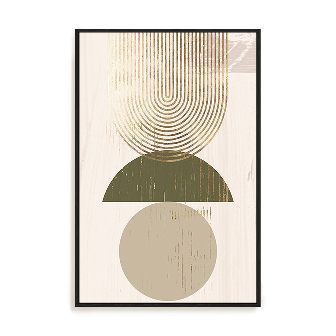 Mid Century Emerald I Wall Art