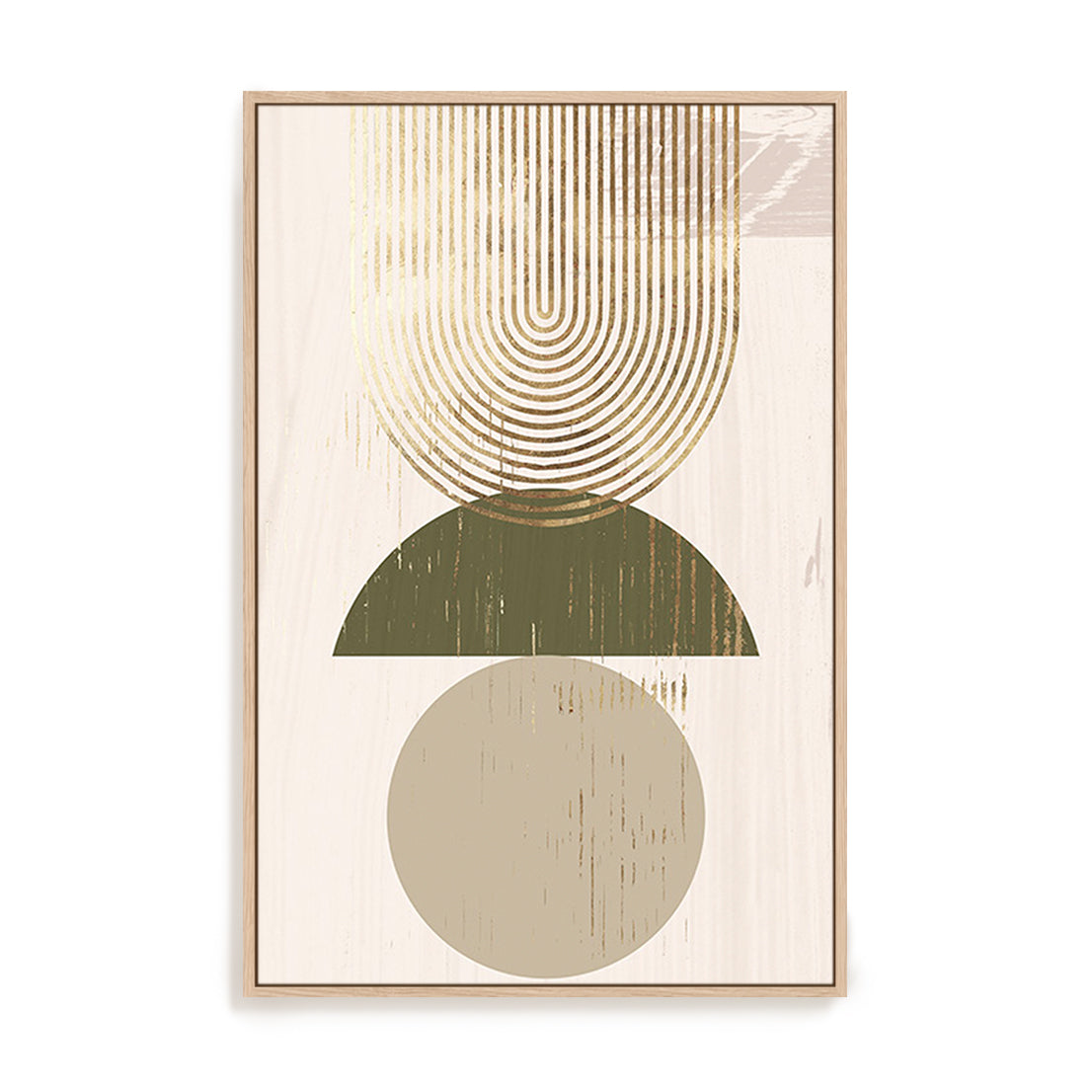 Mid Century Emerald I Wall Art