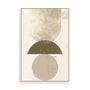 Mid Century Emerald I Wall Art
