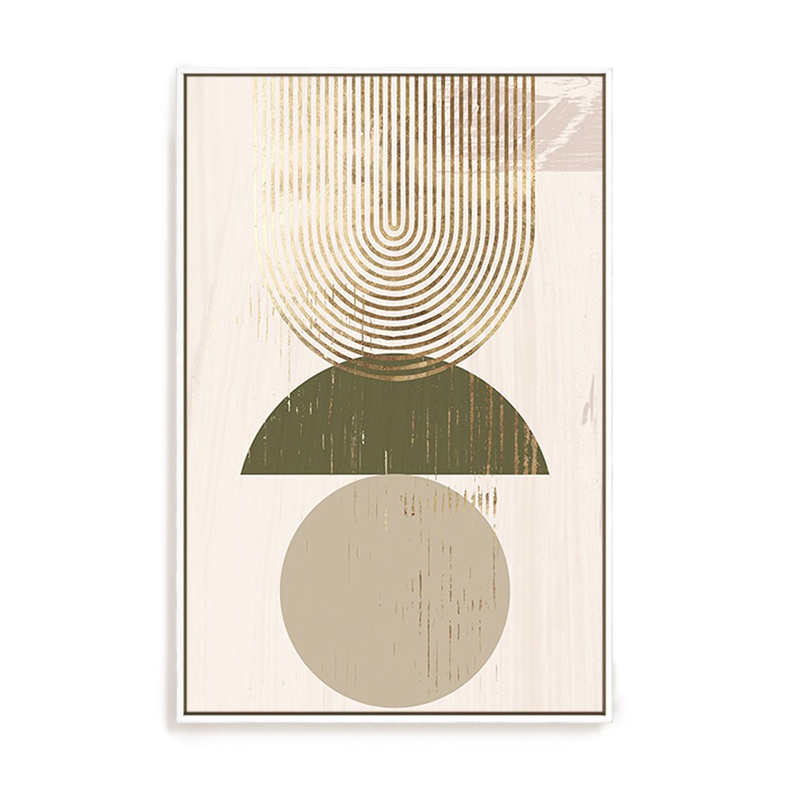 Mid Century Emerald I Wall Art