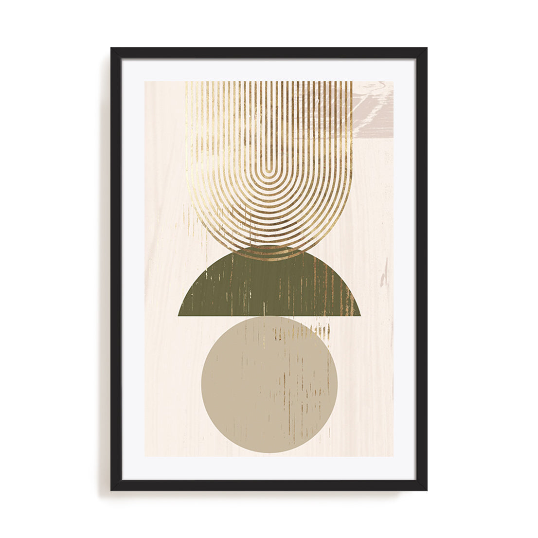 Mid Century Emerald I Wall Art