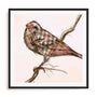 Patchwork Quilt Bird I Wall Art