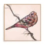 Patchwork Quilt Bird Ii Wall Art