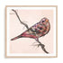 Patchwork Quilt Bird Ii Wall Art #oran_natural-white-border