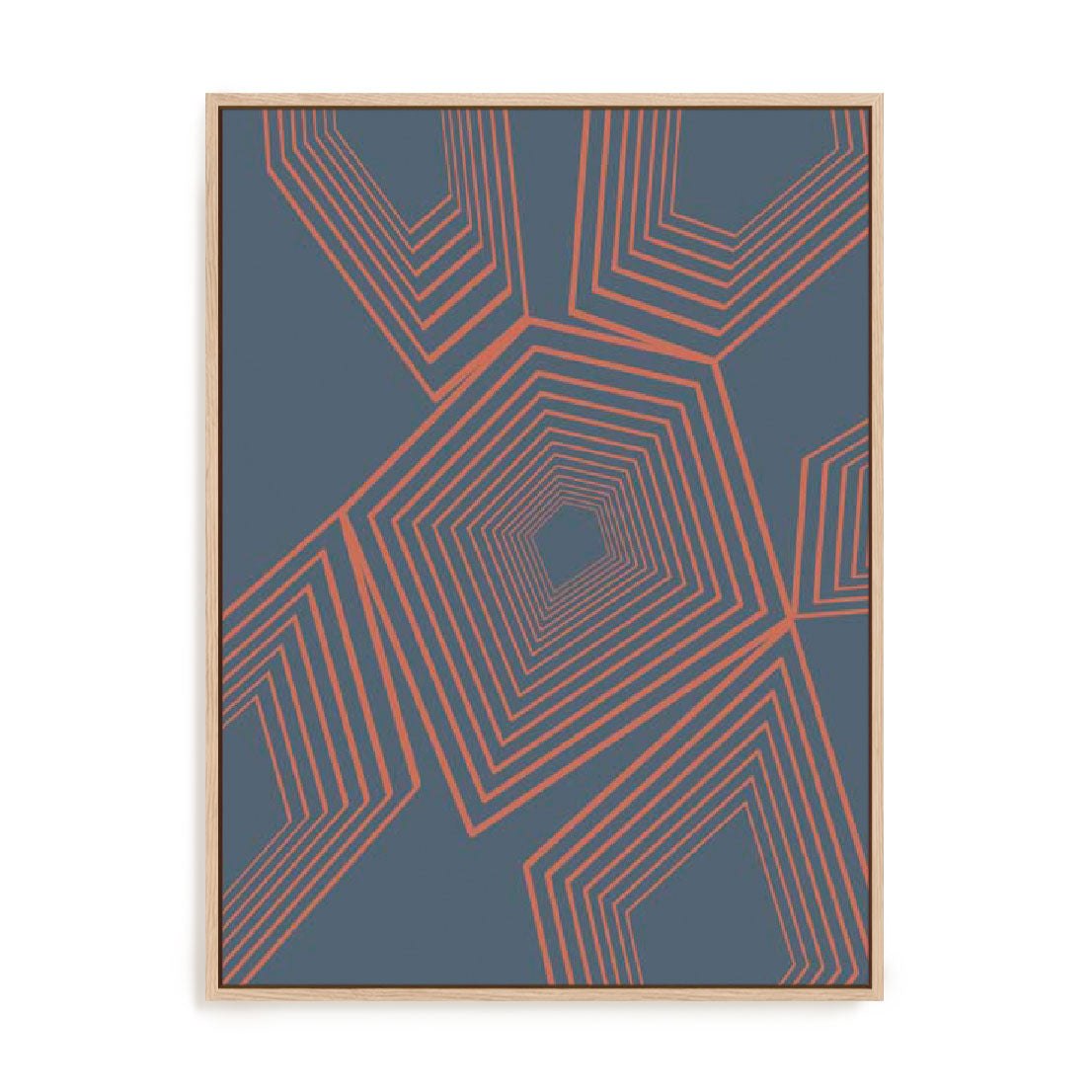 Pentagon On Repeat I Wall Art