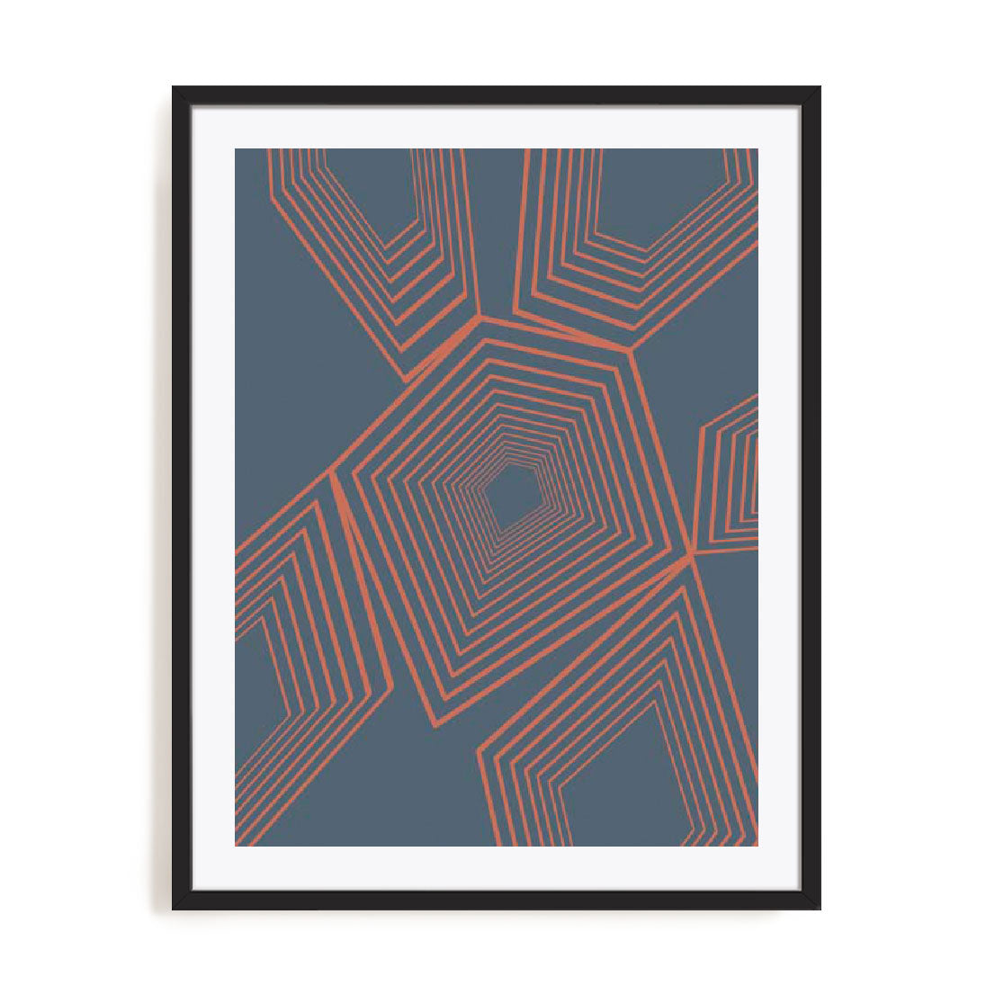 Pentagon On Repeat I Wall Art