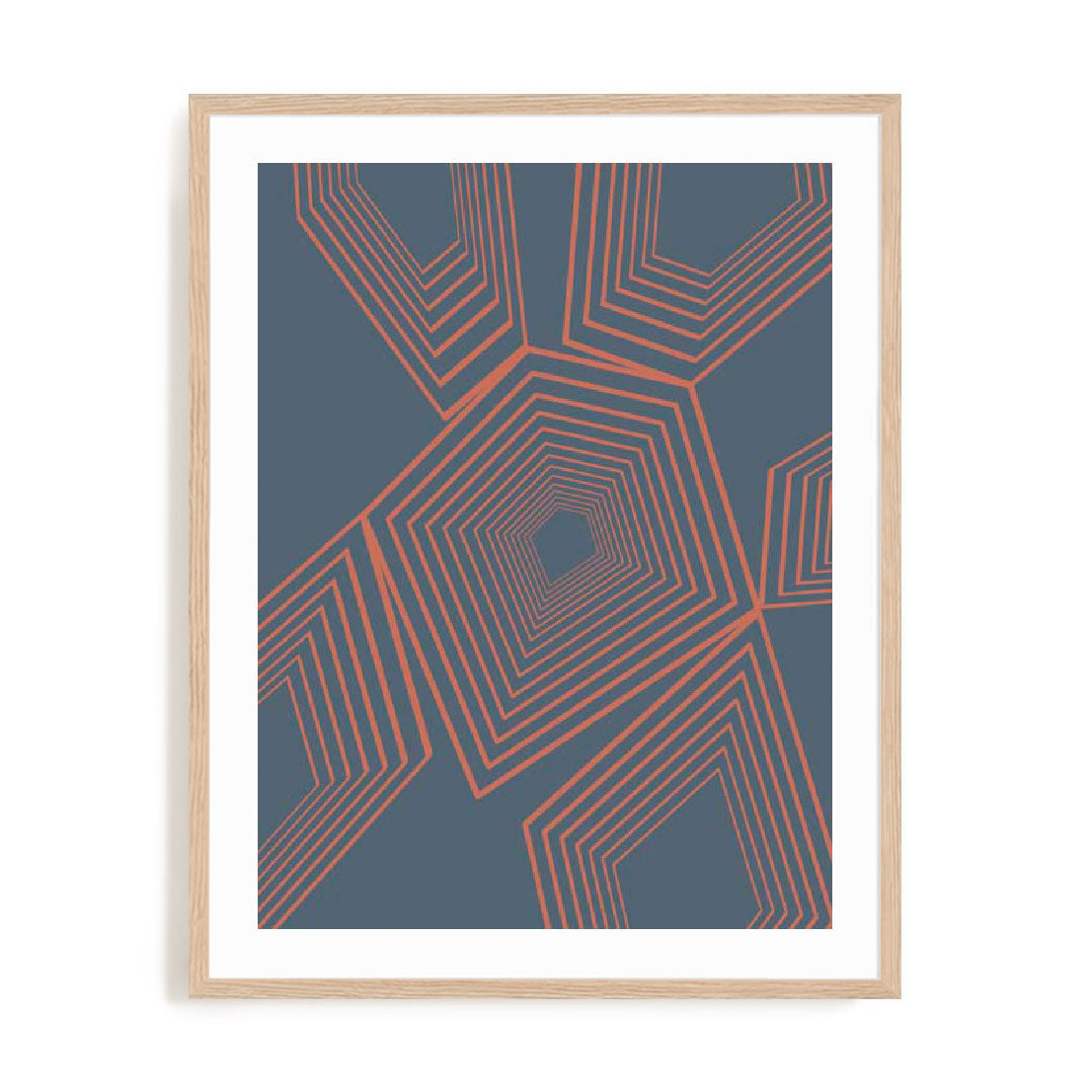 Pentagon On Repeat I Wall Art
