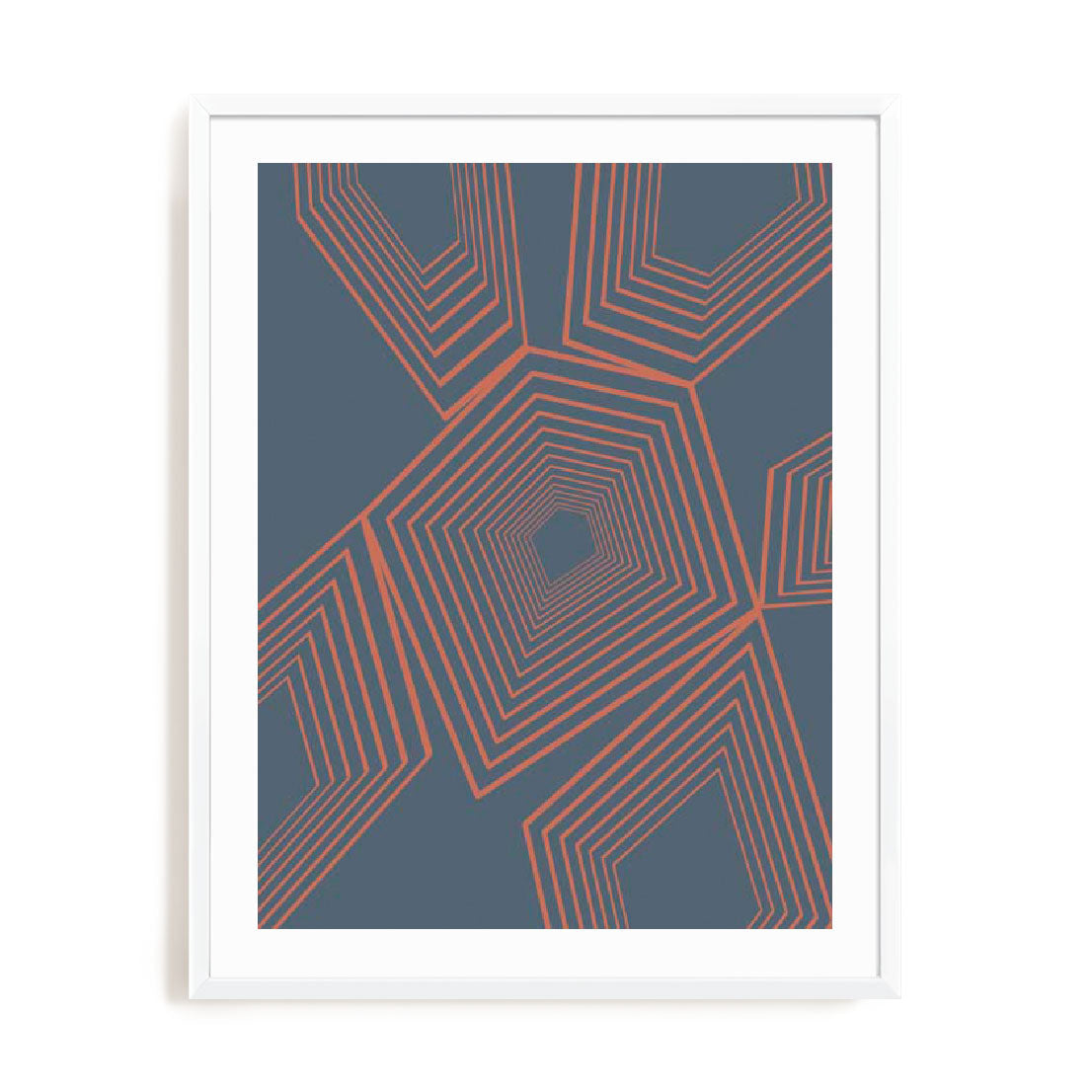 Pentagon On Repeat I Wall Art