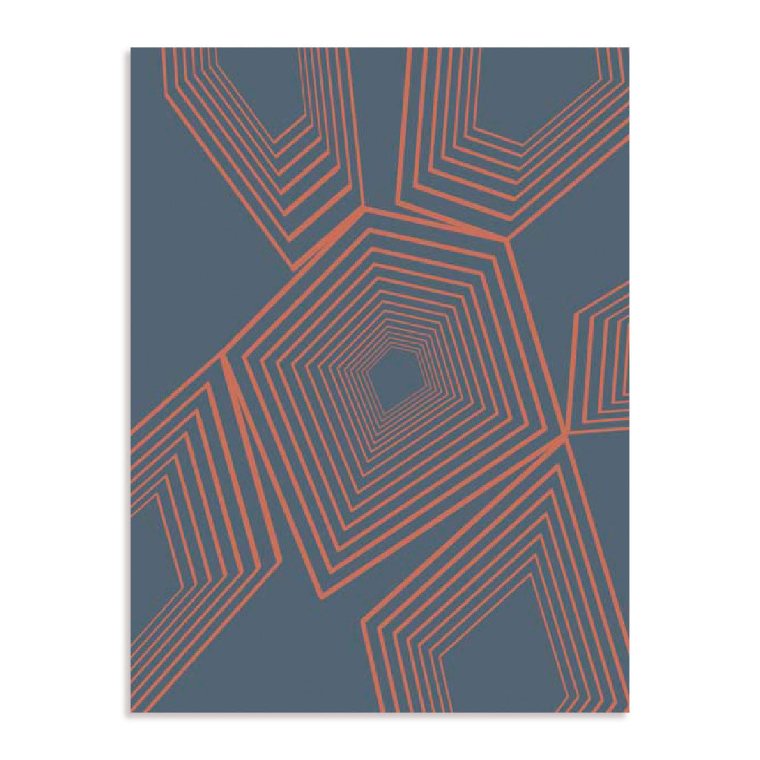 Pentagon On Repeat I Wall Art