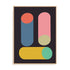 Colourful Tubes I Wall Art