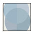 Blue Half Circles I Wall Art